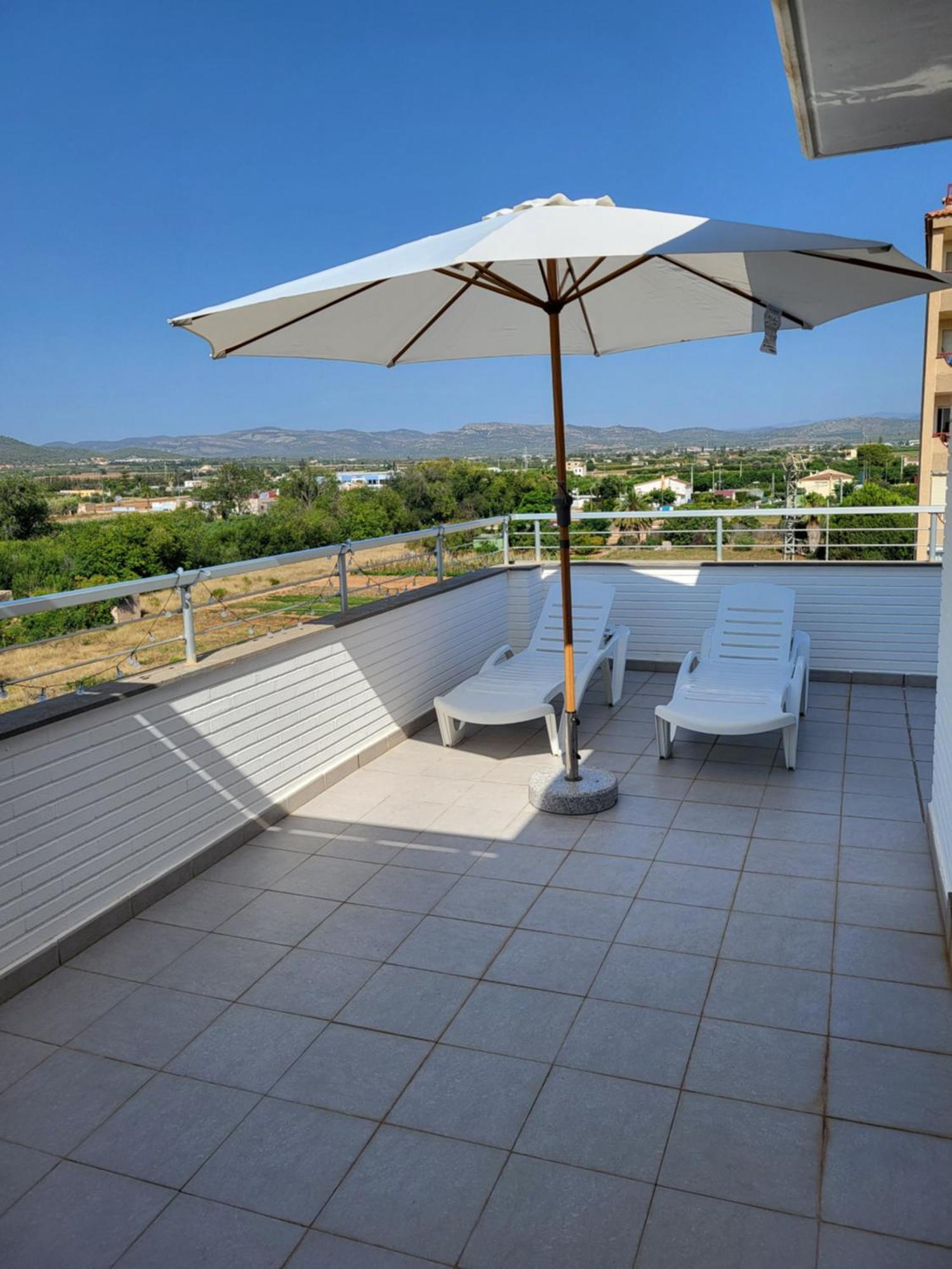 Atico Aqua Peniscola, 1ª Linea De Playa, Parking Y Piscina Apartment Exterior photo